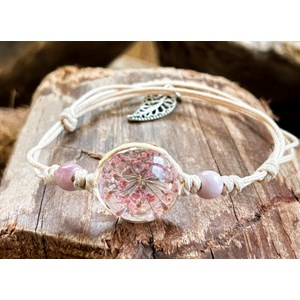 Bracelet bohème rose