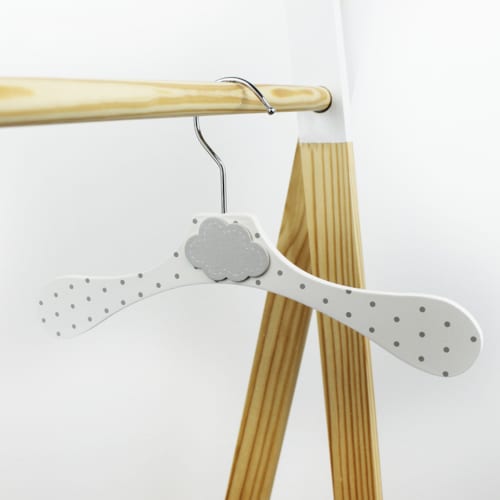 Monsieur Bébé - Lot de 10 cintres pour enfant