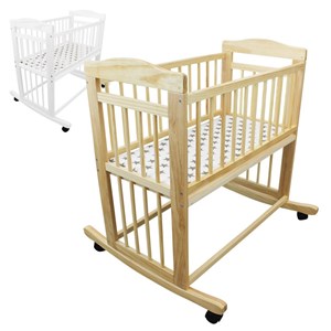 Berceau bébé 40 x 80 cm bois naturel