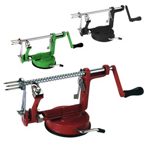 Épluche pomme 3 en 1 rouge