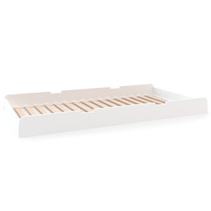 Lit-tiroir pour lit enfant river - blanc