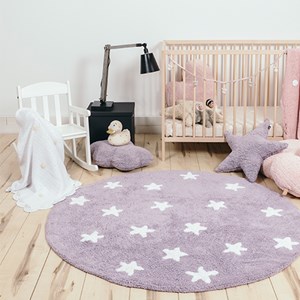 Ciel by lorena canals tapis enfant rond