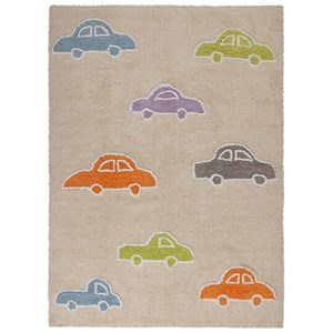 Voitures by lorena canals tapis 100% cot