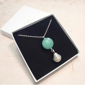 Bola de grossesse quartz bleu argent 925