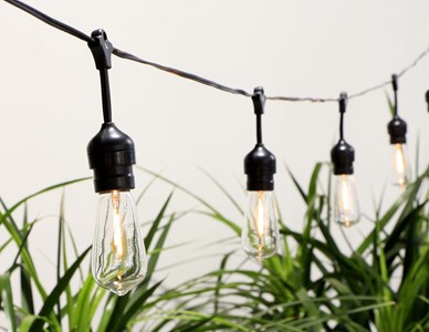 Guirlande lumineuse style industriel