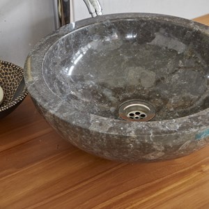 Meuble salle de bain bois de teck