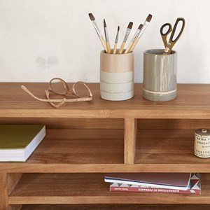 Bureau en bois de teck