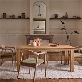 Table en bois de teck 8 pers