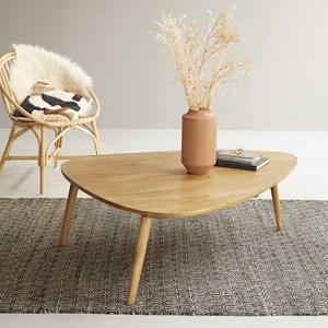 Table basse en bois de mindi