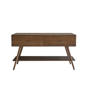 Meuble de salle de bain en bois de mindi