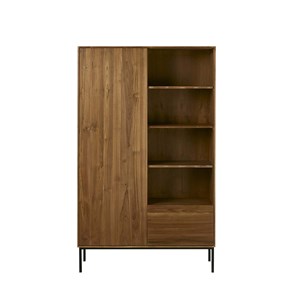 Armoire en bois de teck et métal