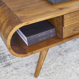 Table basse en bois de mindi