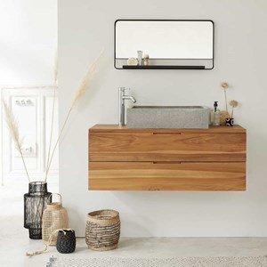 Meuble de salle de bain bois de teck