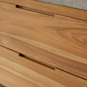 Meuble de salle de bain bois de teck