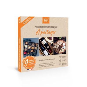 Coffret cadeau couple, 4 box au choix