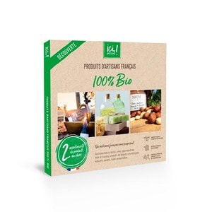 Coffret cadeau bio, 2 box au choix