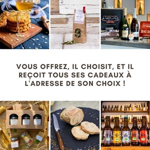 Coffret cadeau bio, 4 box au choix