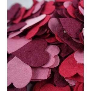 Florettis à planter cœurs rouges