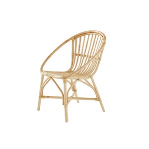 Fauteuil en rotin vintage