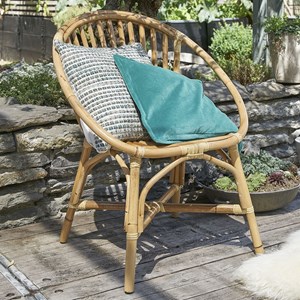 Fauteuil en rotin vintage