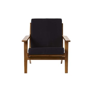 Fauteuil scandinave en bois de teck