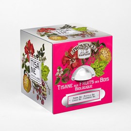 tisane fruits de bois bio 24 sachets