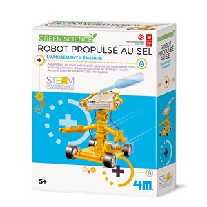 Robot propulsé au sel à construire