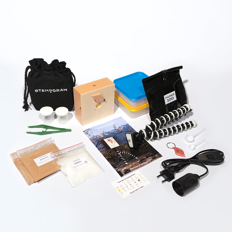 Kit de photographie sténopé deluxe 100