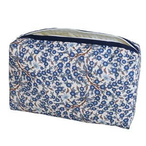 Trousse de toilette liberty empress bleu