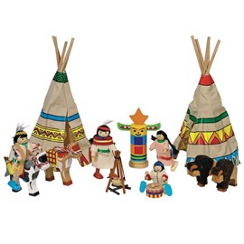 Goki - camp d'indiens