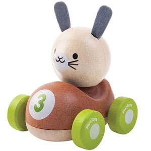 Voiture bunny le lapin de course