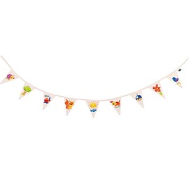 Goki - guirlande fanions coton bio