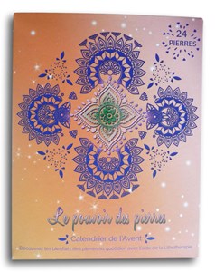 Calendrier de l'avent 2019 lithothérapie