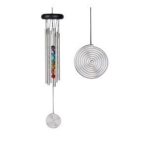 Carillon à vent feng shui 7 chakras 44cm