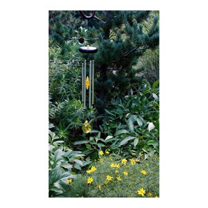 Carillon à vent feng shui citrine 44cm
