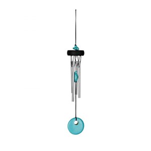 Carillon à vent feng shui turquoise 29cm