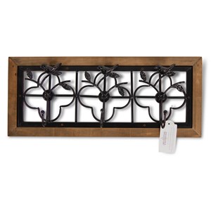 Patère portemanteau 3 accroches bois