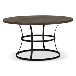 Table à manger 6 places bois marron -