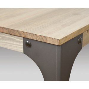 Table basse bristol 80x140x46h cm