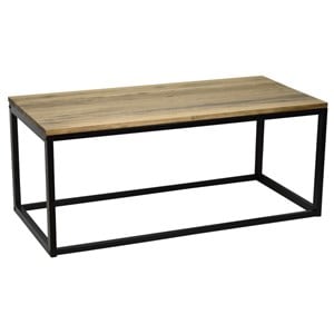 Table basse icub. 45x120x40 cm. Noir