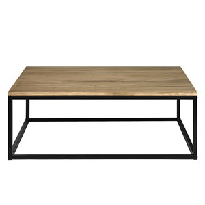 Table basse icub. 80x100x37 cm. Noir