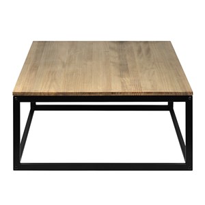 Table basse icub. 80x100x37 cm. Noir