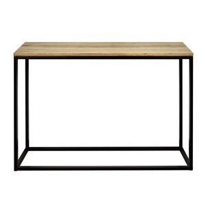Table console icub 35x120x82h cm noir