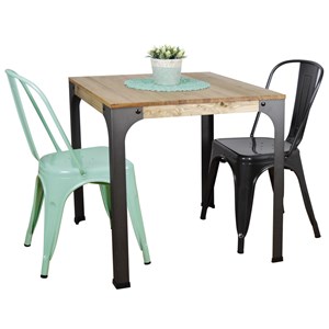 Table salle à manger bristol 59x59x75 cm