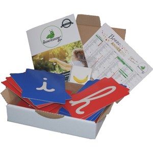 Mamontessoribox lettres rugueuses