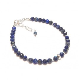 Bracelet lapis-lazuli argent 925