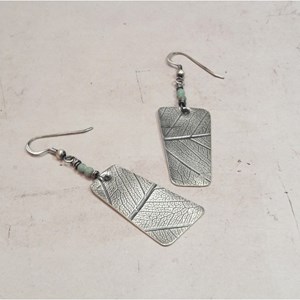 Boucles d'oreilles ethniques turquoise