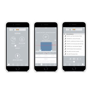 REMI gris - Babyphone suivi du sommeil