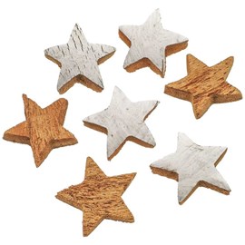 Etoiles semi-blanches découpées