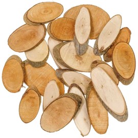 Rondelles bouleau ovales